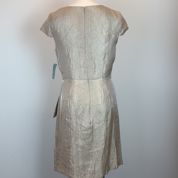 London Times metallic shimmer cocktail dress - Picture 4 of 6